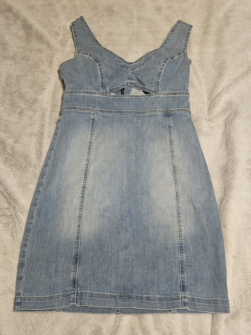 Guess Light Blue Denim Dress